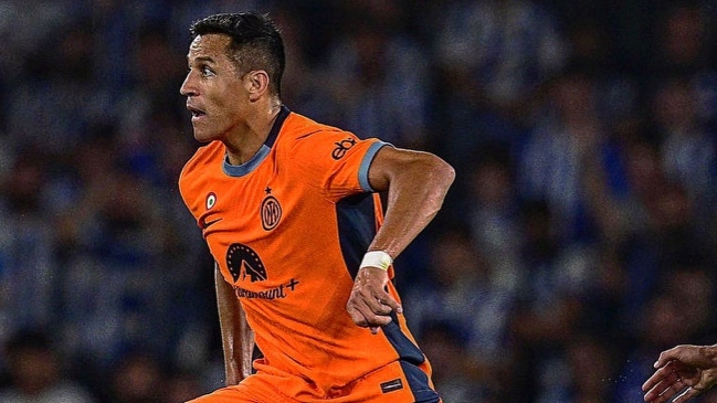 La reacción de Alexis Sánchez tras su redebut en Inter de Milán