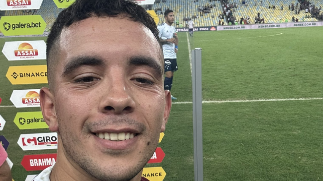 Exjugador de U. de Chile Leo Fernández anotó un golazo magistral ante Cruzeiro