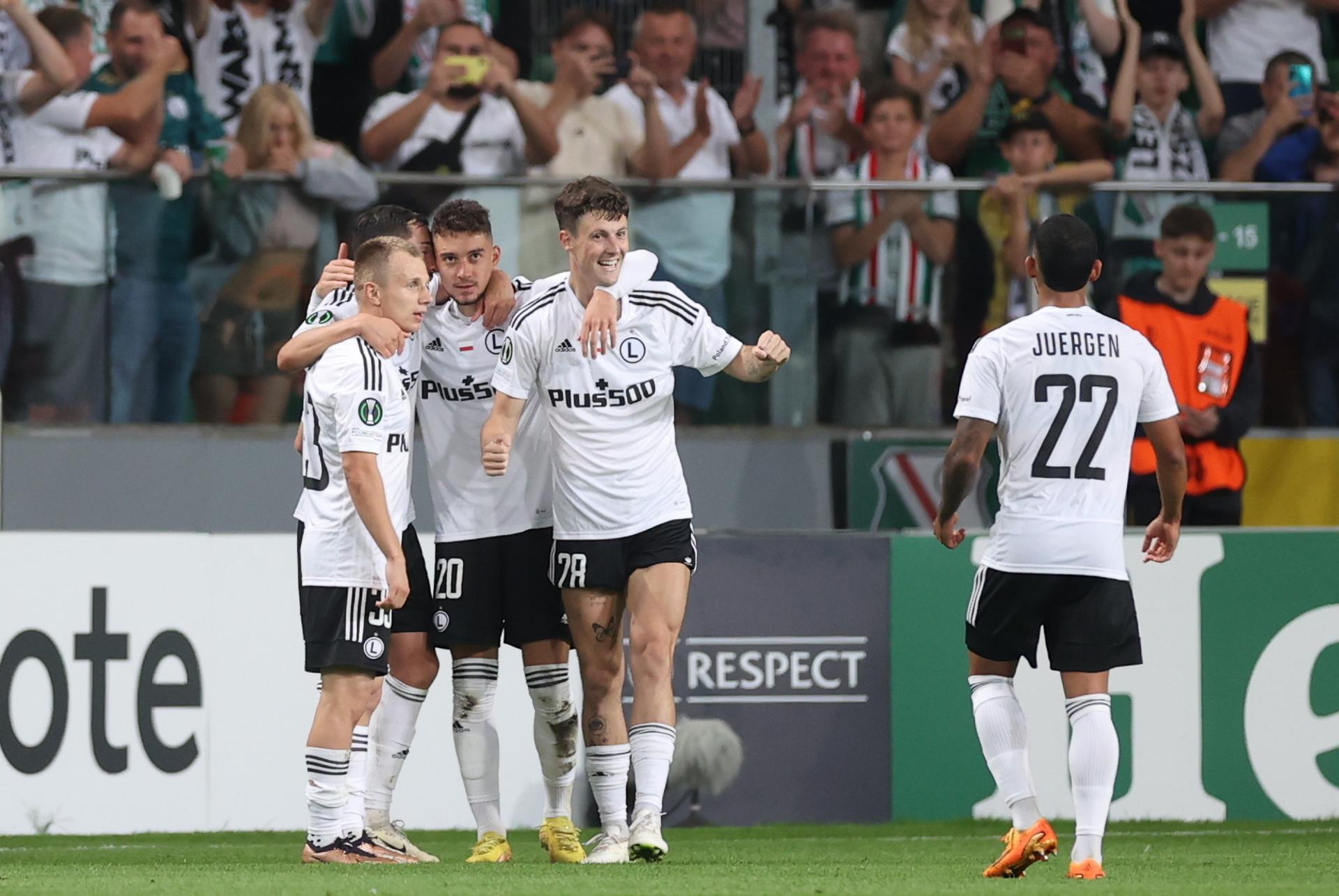 Legia de Varsovia sorprendió y venció a Aston Villa en la Conference League