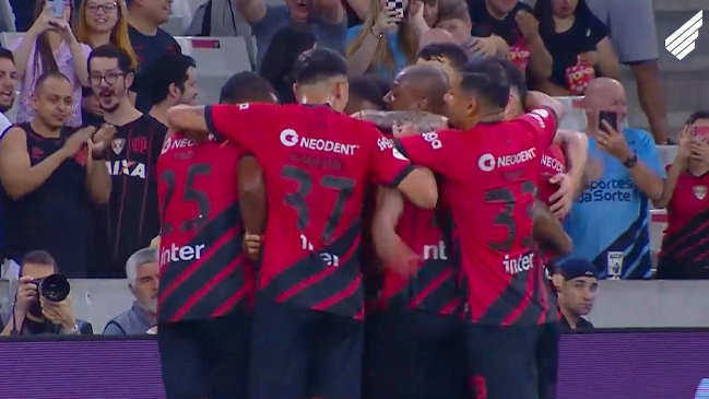 Athletico Paranaense consiguió un angustioso triunfo ante Internacional