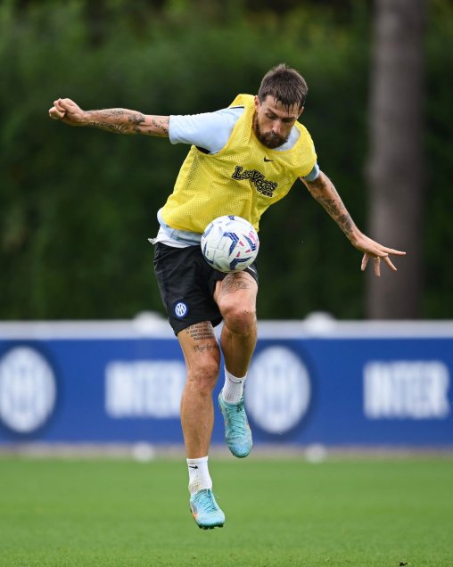 Alexis Sánchez e Inter de Milán entrenaron con miras al duelo con Empoli