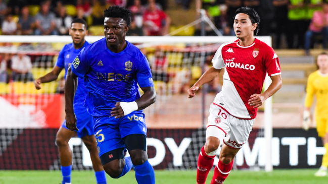 Guillermo Maripán ingresó sobre el final en la caída de Mónaco ante Niza