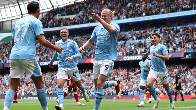 ¡A puro “tiki-taka”! Los golazos de Foden y Haaland ante Nottingham Forest