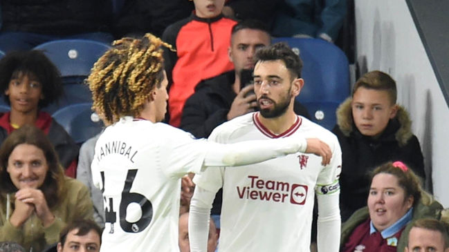 Manchester United tumbó a Burnley de Vigouroux con un golazo de Bruno Fernandes