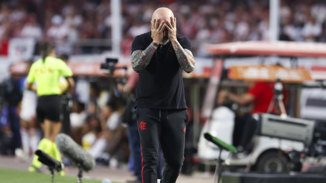 Nueva decepción para Sampaoli: Flamengo perdió la Copa de Brasil a manos de Sao Paulo