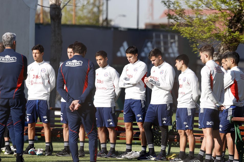 La nueva jornada de trabajos de la selección chilena sub 23