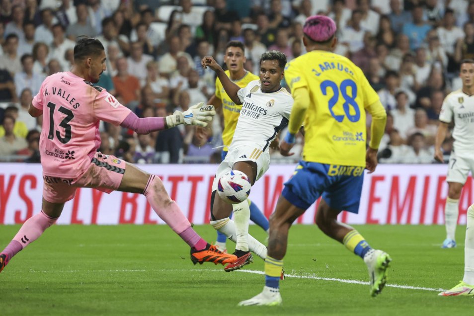 Vinícius regresó a las canchas en victoria de Real Madrid ante Las Palmas