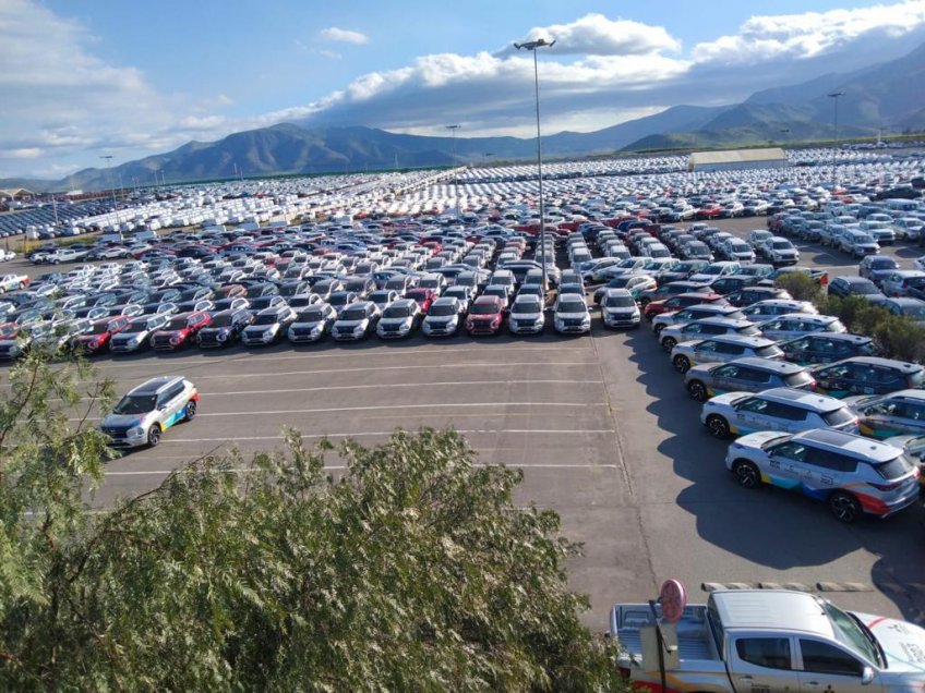 Santiago 2023 recibió 600 vehículos para la flota oficial de los Juegos