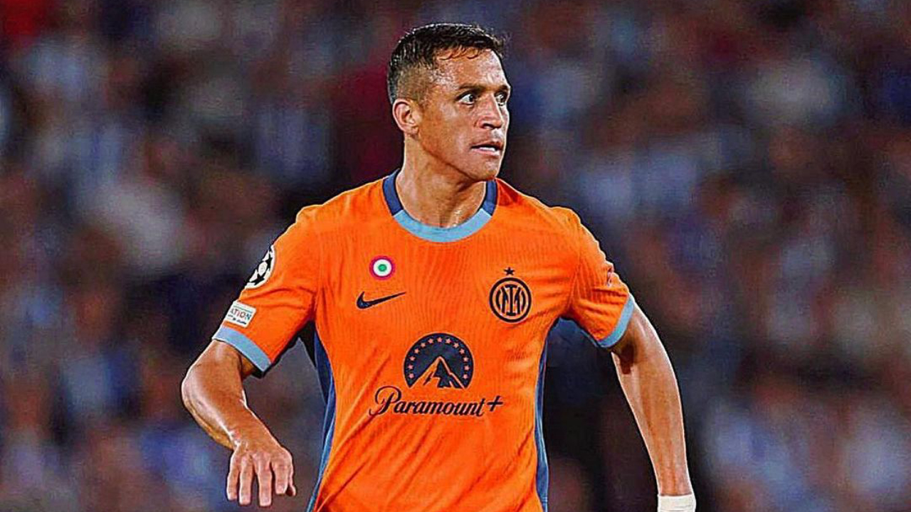 Alexis Sánchez se perfila como titular en Inter ante Salernitana