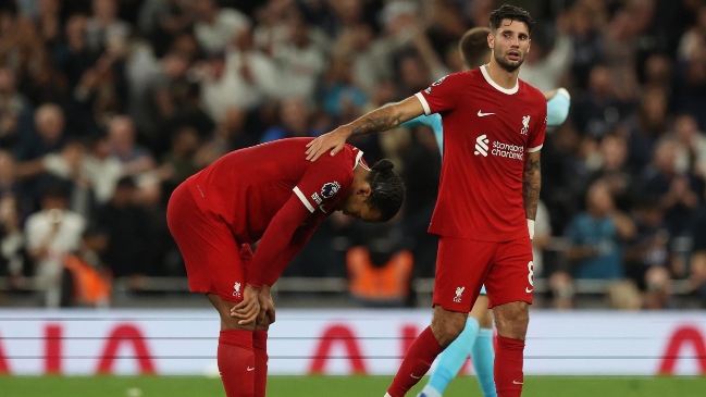 Un autogol en los descuentos provocó derrota de Liverpool con Tottenham
