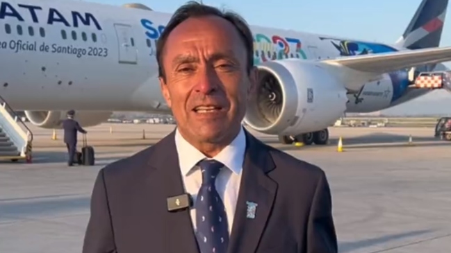 Ministro Pizarro: Estamos felices de estar en Chile con el Fuego Panamericano