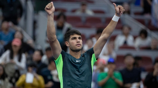 Carlos Alcaraz se impuso a Musetti y pasó a cuartos en Beijing