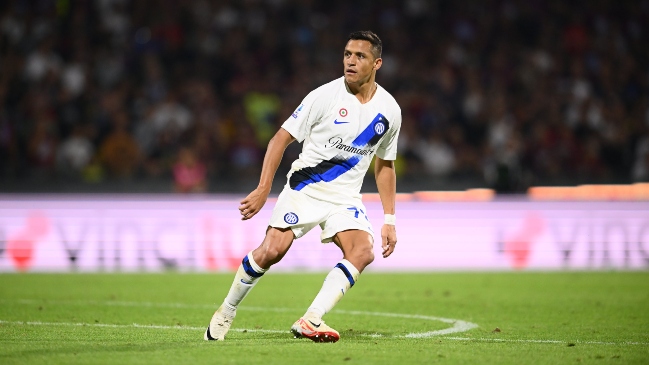 El elogio del DT de Inter de Milán tras la primera titularidad de Alexis