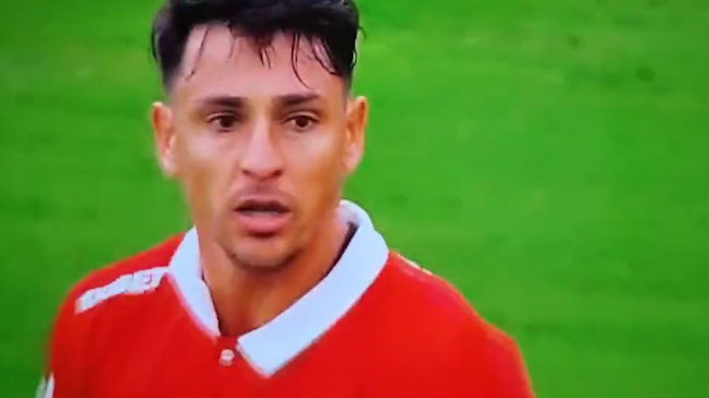 Le jugó en contra: Zampedri festejó un despeje al lateral antes de la remontada de Colo Colo