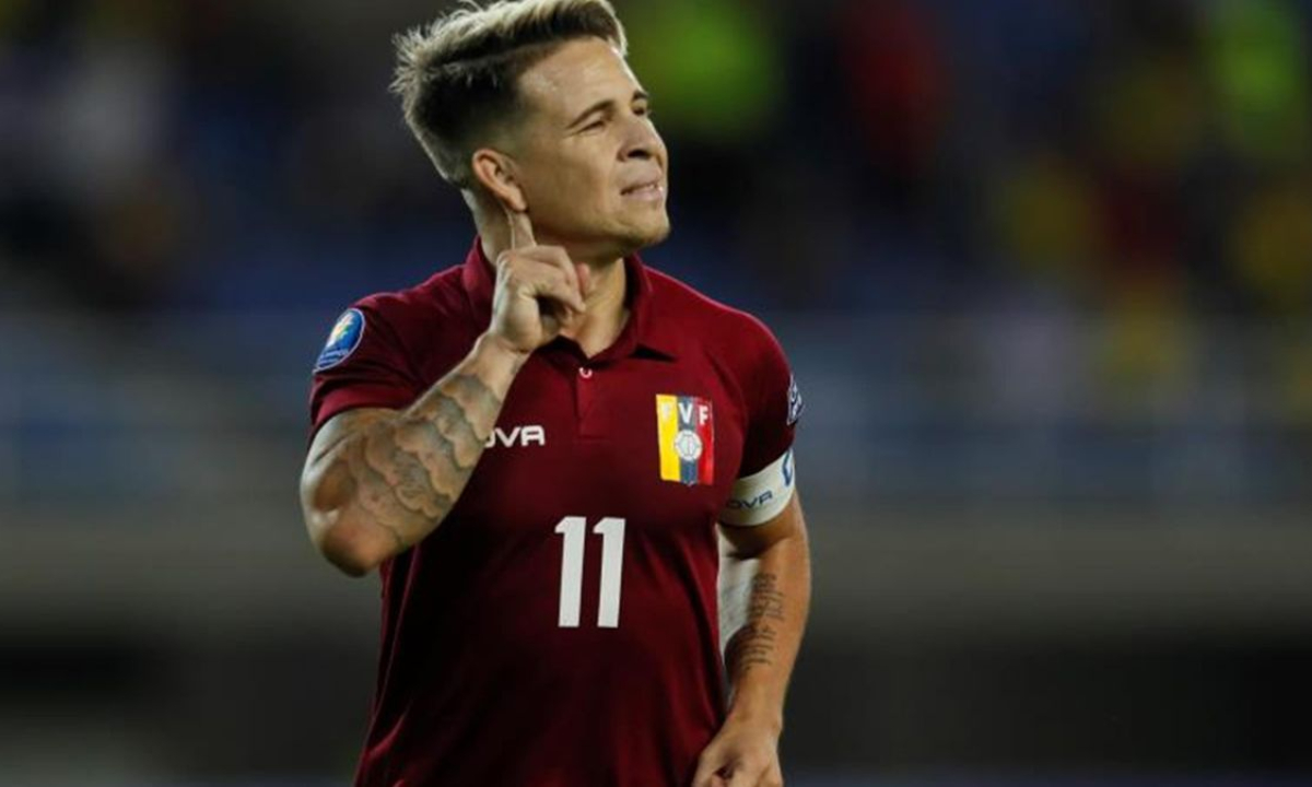 Soteldo y Rondón lideran la nómina de Venezuela para enfrentar a Brasil y Chile en Clasificatorias