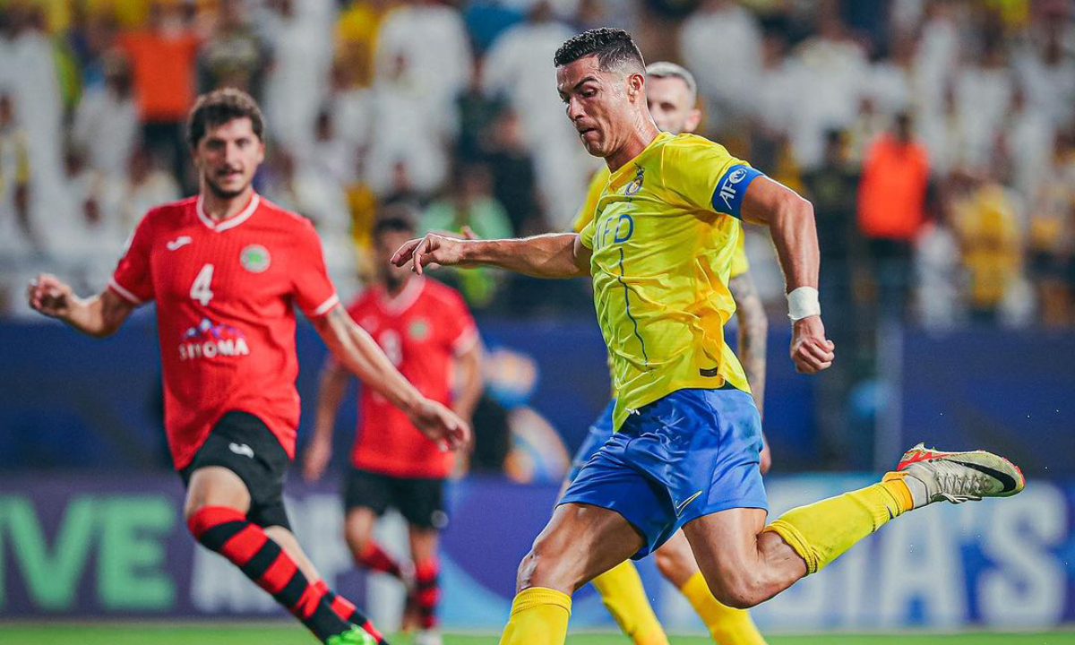 Cristiano Ronaldo abrió el camino de la remontada de Al Nassr en la Champions asiática