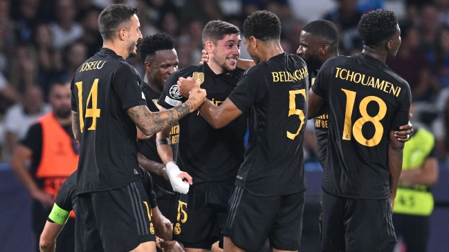 Real Madrid impuso su jerarquía ante Napoli en la Champions