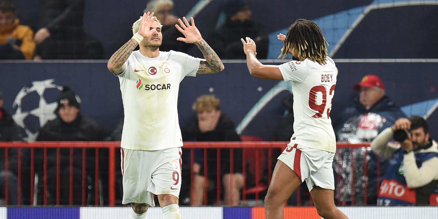 Icardi fue héroe y dio el triunfo a Galatasaray ante Manchester United en Old Trafford