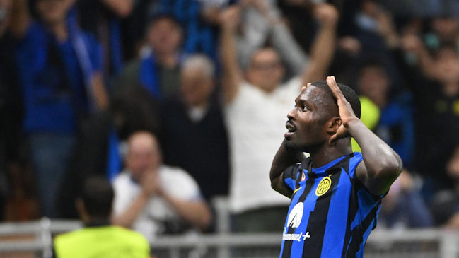 Marcus Thuram fue el artífice en el ajustado triunfo de Inter sobre Benfica en Champions