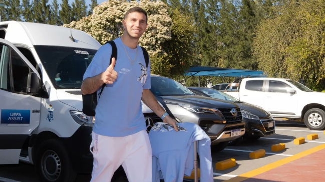 “Dibu” Martínez: Venir a la selección es como estar de vacaciones