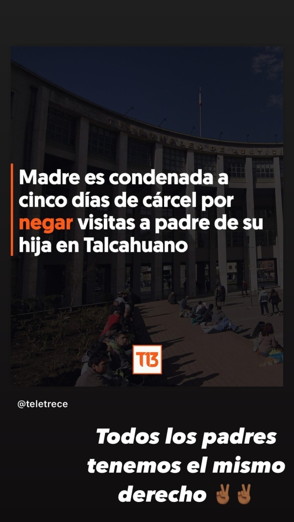 Vidal empatizó con hombre impedido de ver a su hija: Todos los padres tenemos el mismo derecho