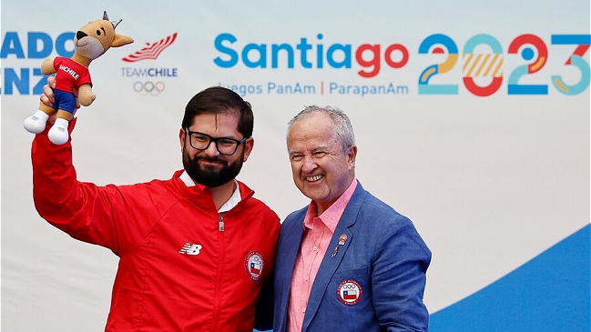 Presidente Boric al Team Chile: “Me saco el sombrero por todo lo que han trabajado”