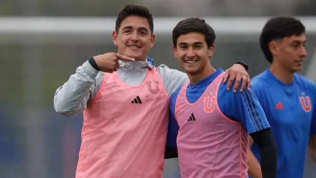 Matías Rodríguez volvió al CDA y entrenó con la categoría Proyección de U. de Chile