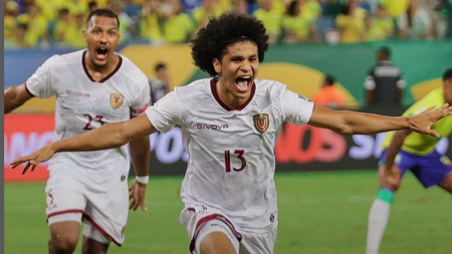 Venezuela sumó un punto de oro ante Brasil y recibirá con gran envión anímico a Chile