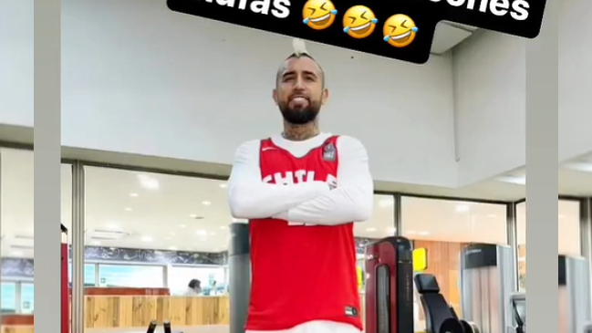 Arturo Vidal se burló de quienes lo trataron de “mufa”: Ustedes son