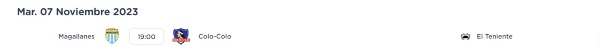 El duelo pendiente entre Magallanes y Colo Colo tiene programación
