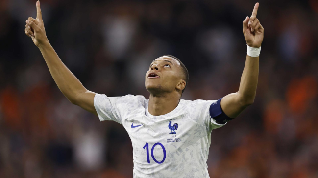 Mbappé superó a Platini y se transformó en el cuarto goleador histórico de Francia