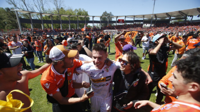 Los eufóricos festejos de Cobreloa en Talca tras su ascenso a Primera División