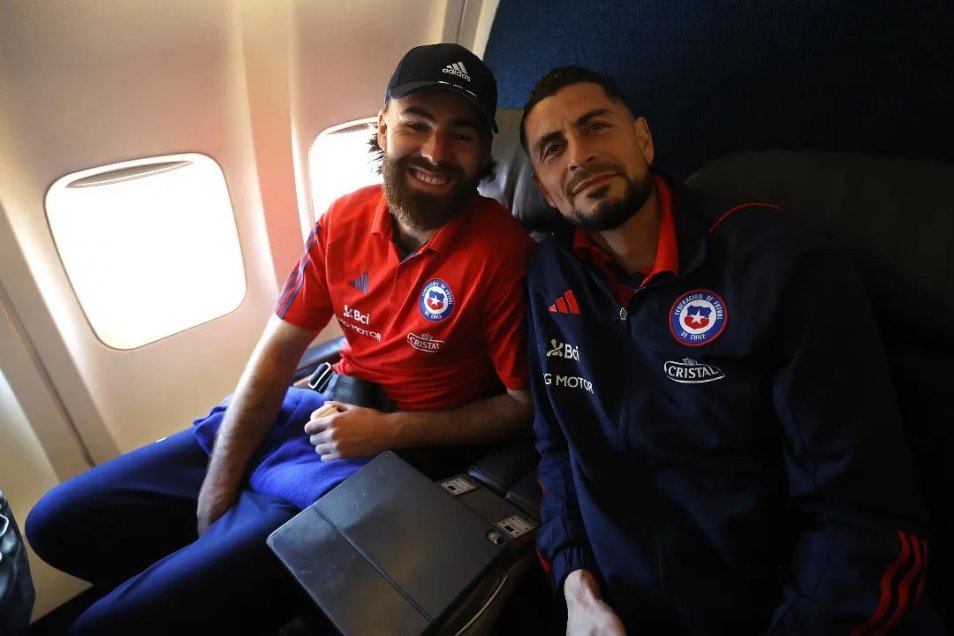 Clasificatorias: Así se embarcó La Roja rumbo a Venezuela