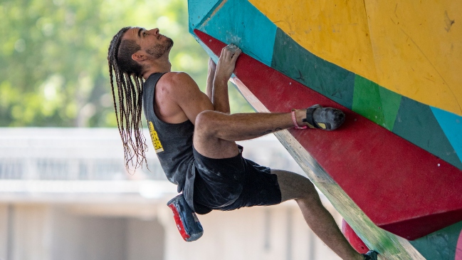 Organizador del Master de Boulder de escalada: Fue una competencia atómica
