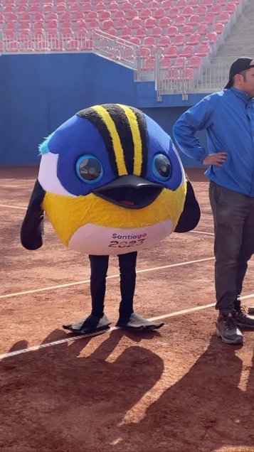 Fiu, la mascota oficial de Santiago 2023