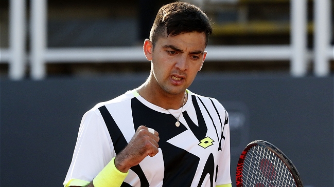 Tomás Barrios logró un importante triunfo en el Challenger de Santa Fe