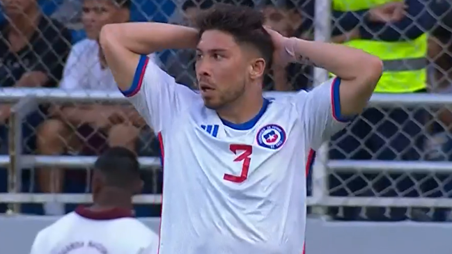 ¡Era el primero de La Roja! El debutante Felipe Loyola remeció al horizontal de Venezuela