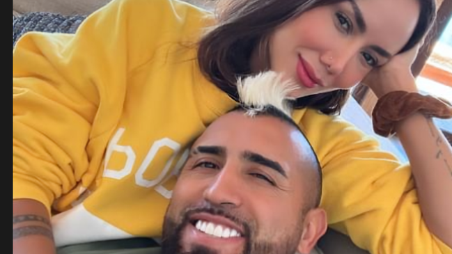 Sonia Isaza acompaña a Arturo Vidal en su recuperación