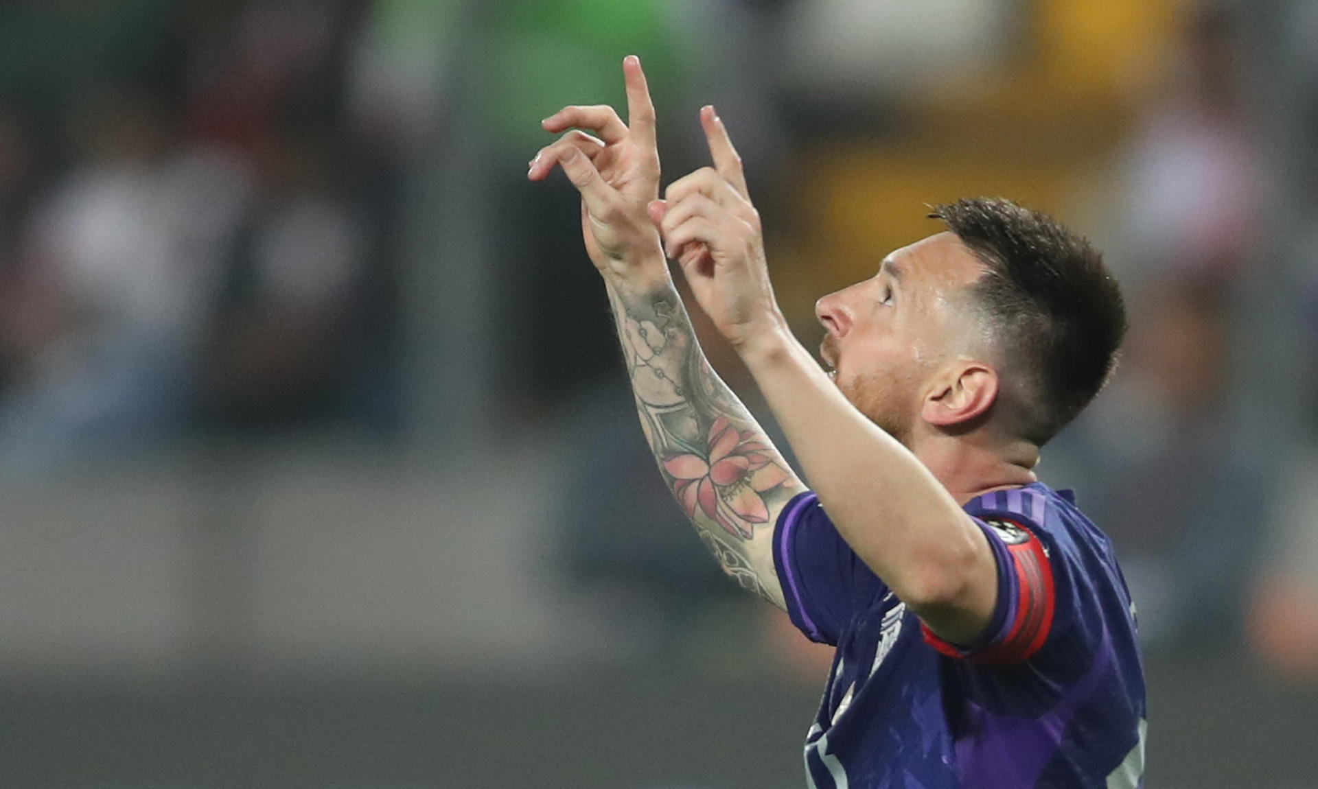 Messi se transformó en goleador histórico de las Clasificatorias con doblete a Perú