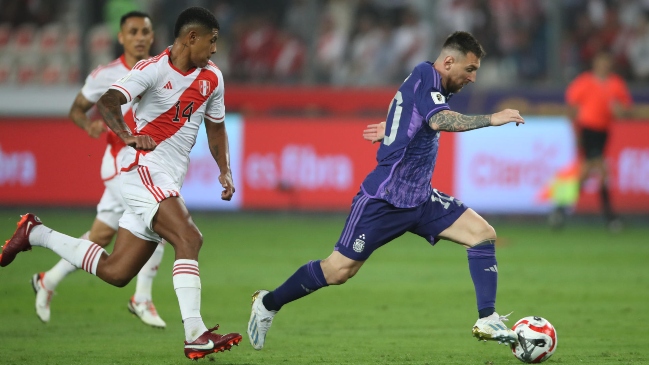 [Video] Contra dos peruanos y en la línea: La jugada de Messi que sacó aplausos en Lima