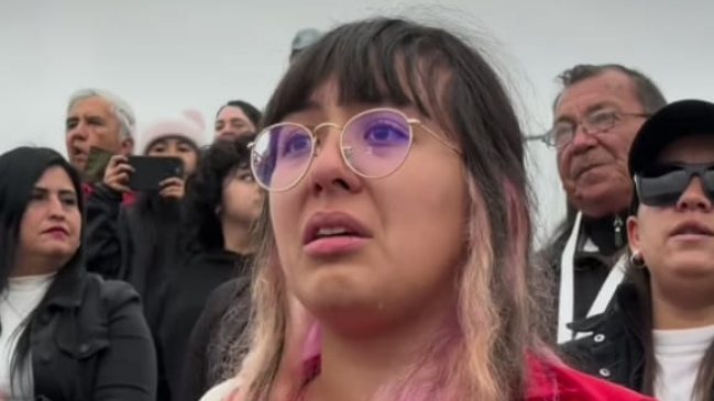 Pura emoción: Así se vivió la primera entonación del Himno Nacional en Santiago 2023