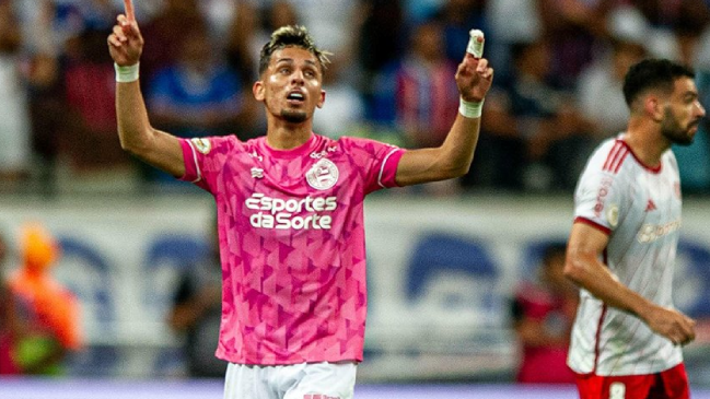 Brasileirao: Bahía derrotó a Inter de Porto Alegre pese a tener tres goles anulados