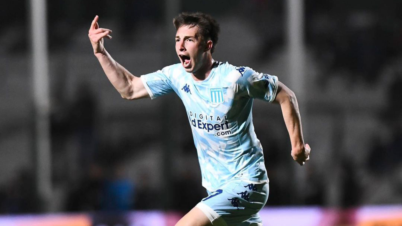 Racing lo empató en el final ante Sarmiento con un golazo de Baltasar Rodríguez