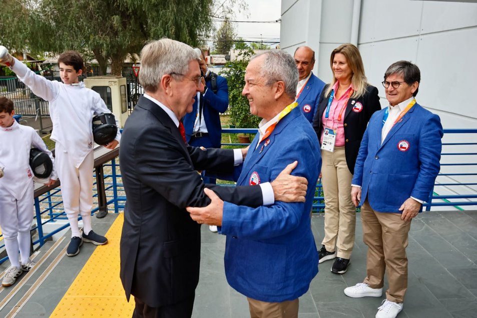 Presidente del Comité Olímpico Internacional visitó el CEO