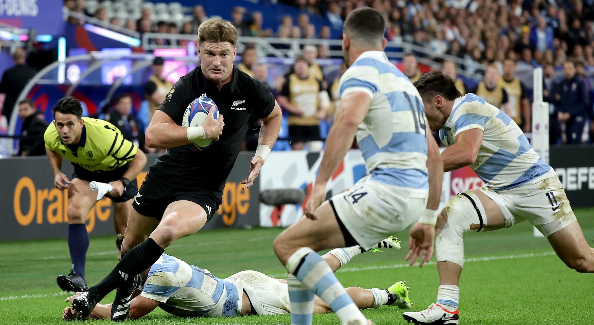Los All Blacks derribaron a los Pumas y avanzaron a la final del Mundial de Rugby