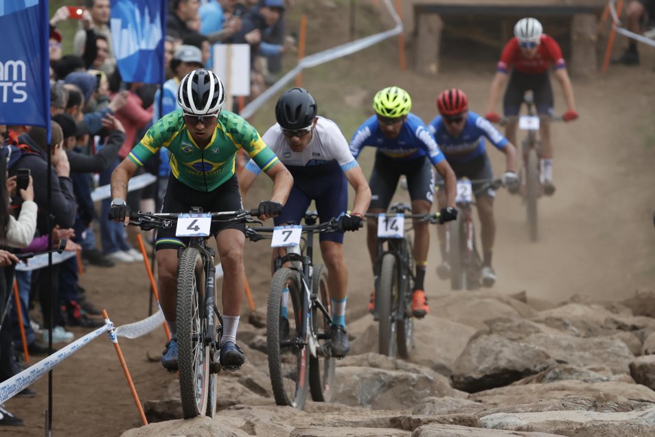La primera medalla para Chile en Santiago 2023 gracias a Martín Vidaurre