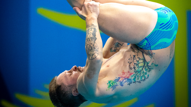 Donato Neglia terminó en un meritorio noveno lugar en la final de clavados masculino