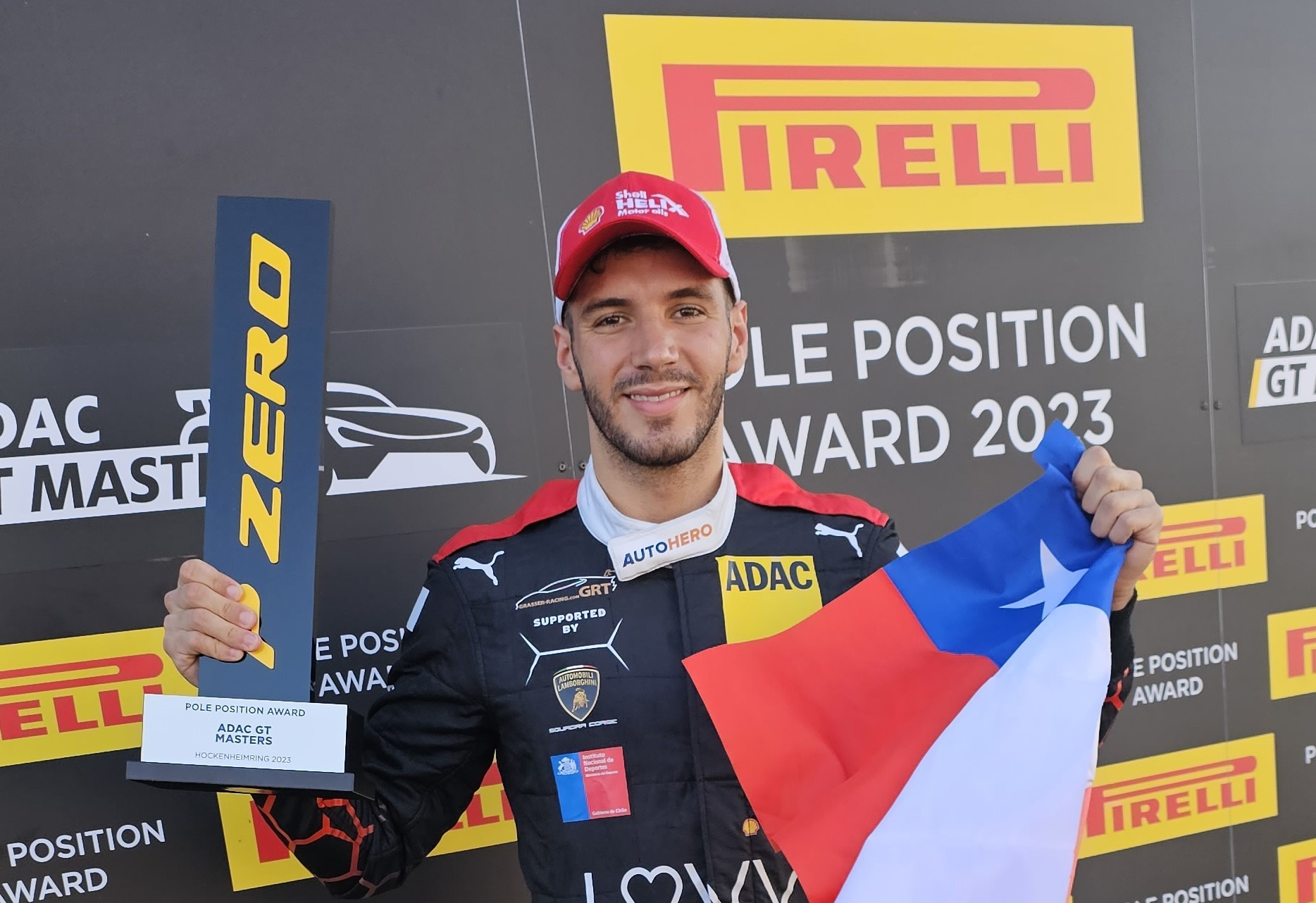 Benjamín Hites cerró el 2023 como campeón en el GT World Challenge y un triunfo en Alemania
