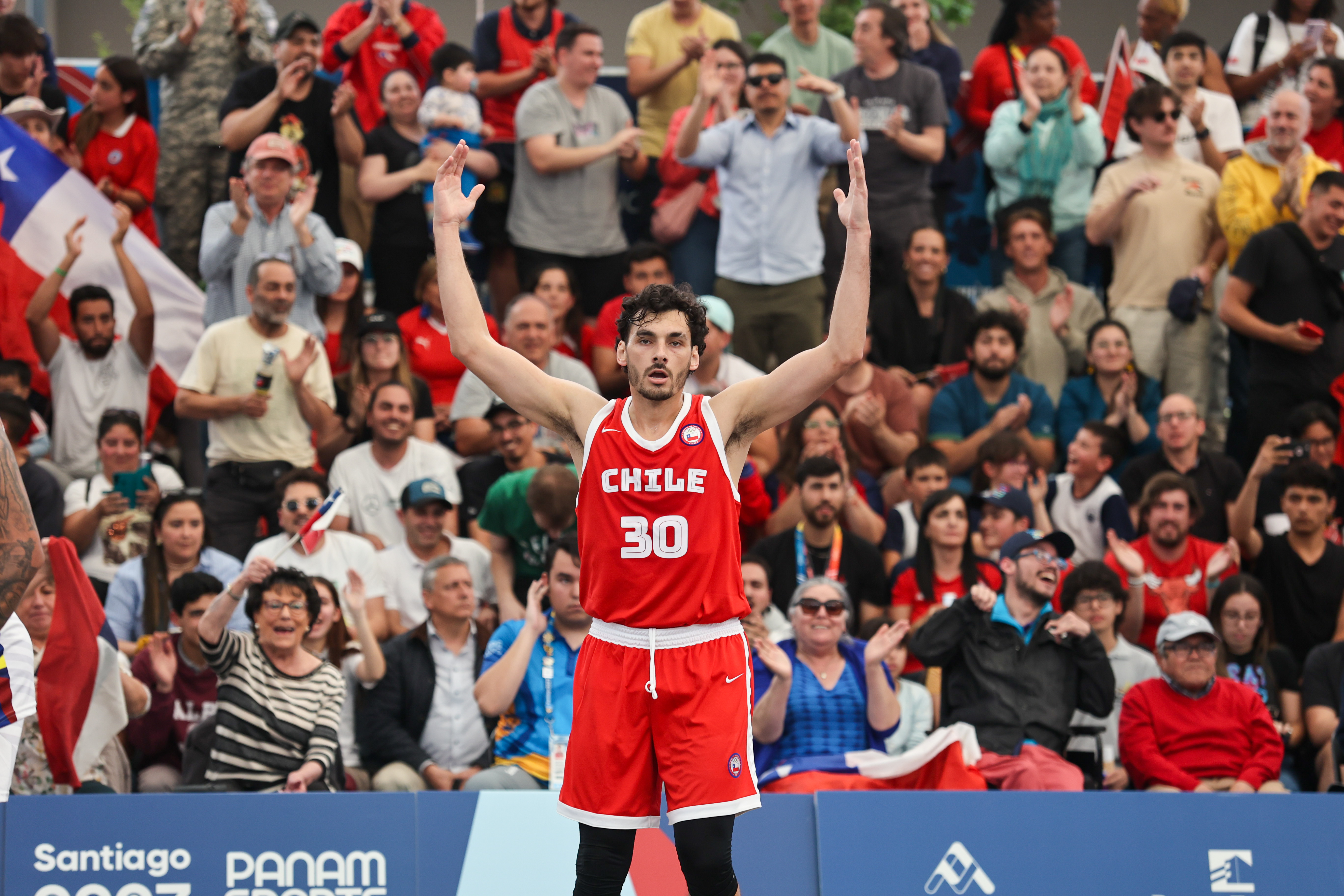 Chile se llevó la plata en el baloncesto 3×3 tras perder la final con EE.UU. en Santiago 2023
