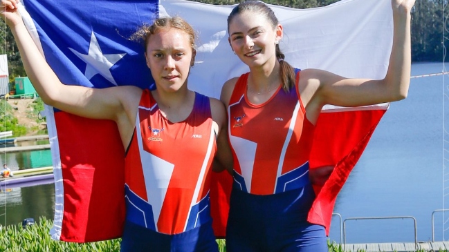 Antonia Liewald e Isidora Niemeyer protagonizaron gran remontada y se colgaron el oro en el remo